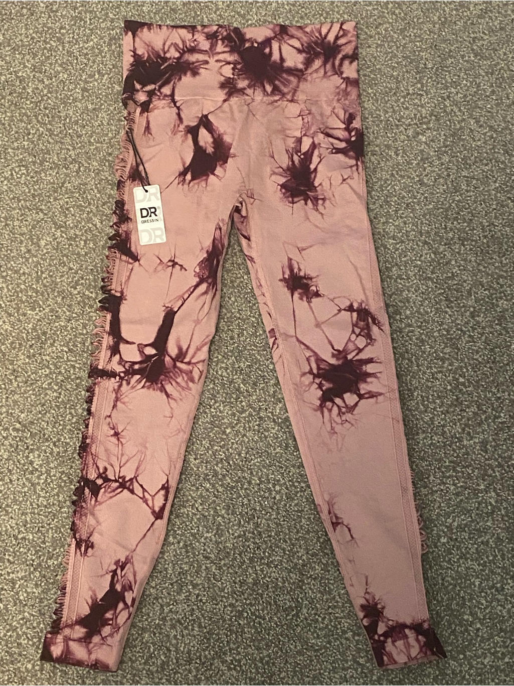 Dr Brand Mauve TieDye Leggings
